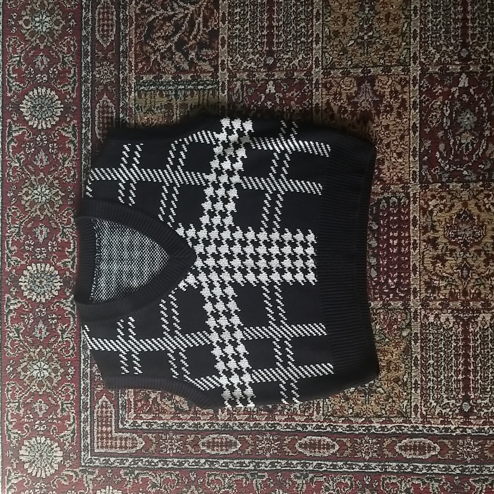 Herringbone Sweater Vest